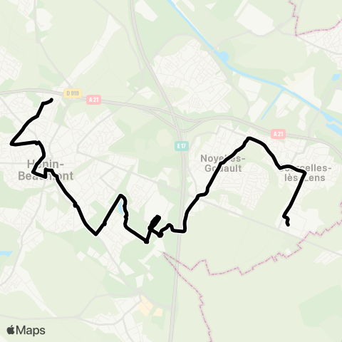 Tadao Scolaires  map