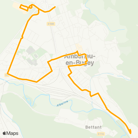 TAM Gendarmerie - St Germain / Abbéanches map