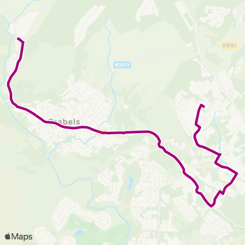 TaM Grabels: La Valsière - Le Pradas map