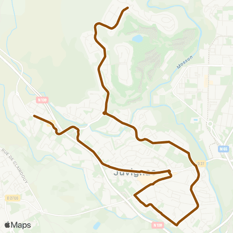 TaM Courpouyran - Le Martinet map