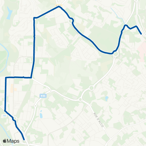 TaM Substitution Ligne 1 map