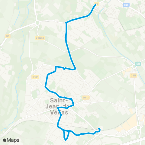 TaM Parc Font-Colombe - Saint-Jean le Sec map