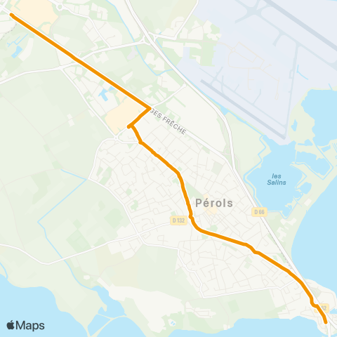 TaM Boirargues - Cabanes de Pérols map