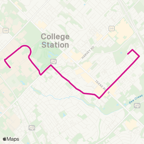 Aggie Spirit Rudder map