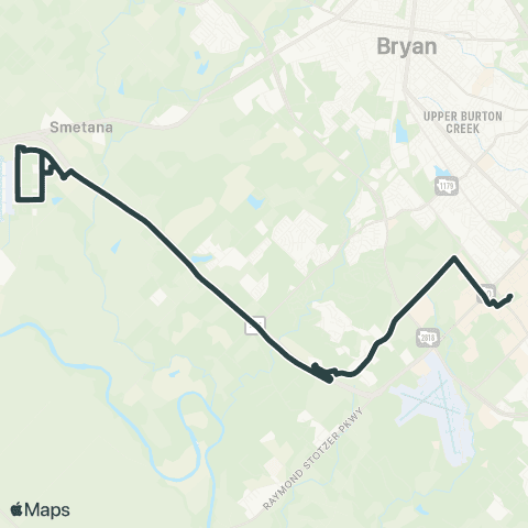 Aggie Spirit RELLIS map