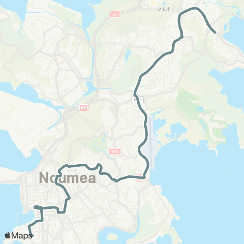 Tanéo Normandie / Baudoux map