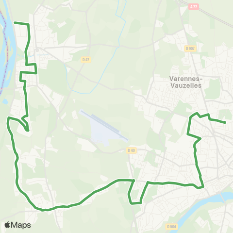 Tanéo Banlay - Front de Loire map