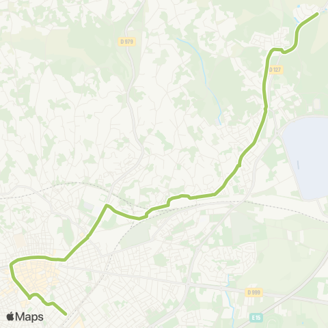 TanGO! Mas d'Escattes - Gare Feuchères map