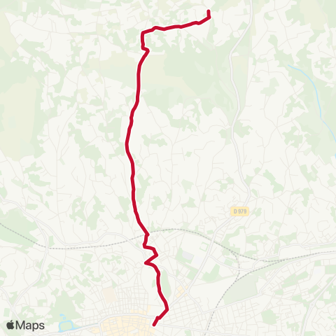 TanGO! Mas Michel - Daguet map