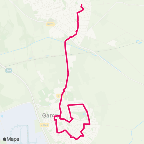TanGO! - Linges scolaires Collège les Fontaines - Garons map