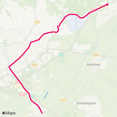 TanGO! Marguerittes - Caissargues / Canaux map