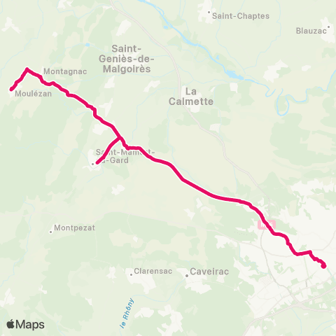 TanGO! Navette Feria N°10 map