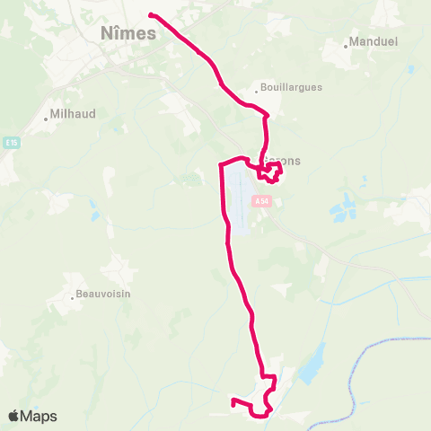 TanGO! Navette Feria N°5 map