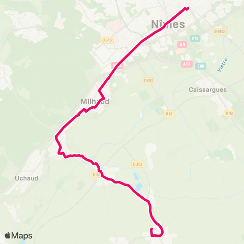 TanGO! Navette Feria N°6 map