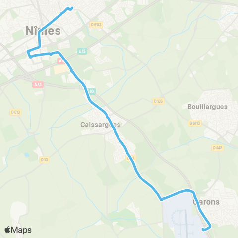 TanGO! Navette Aéroport map