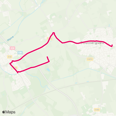 TanGO! - Linges scolaires Collège les Fontaines - Caissargues map