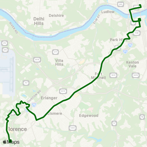 TANK Dixie Hwy / Florence map