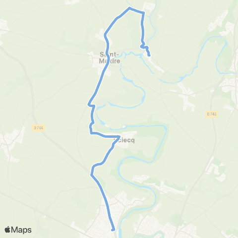 Tanlib - Scolaire  map