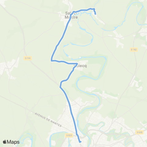 Tanlib - Scolaire  map