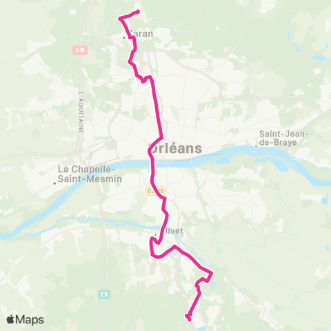 Tao Cap Saran - Limère Ardon map