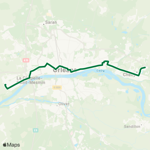 Tao Belles Rives - Gustave Eiffel map