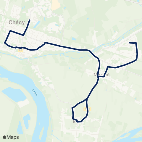 Tao Gare Orléans - CFA Métropole map