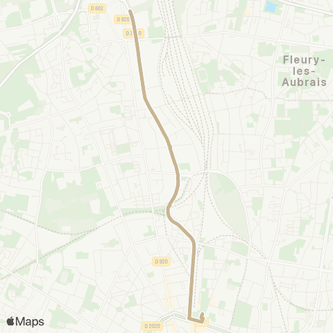 Tao Gare Orléans - Chapit'O map