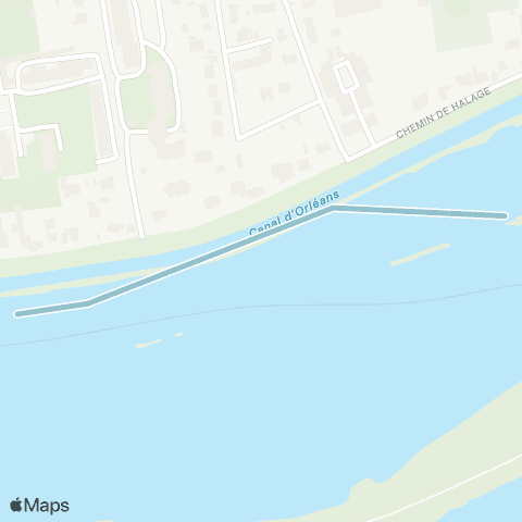 Tao Cabinet Vert - Parc de Loire map