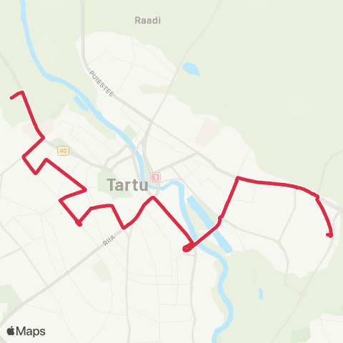 GoBus AS Nõlvaku - Zoomeedikum map
