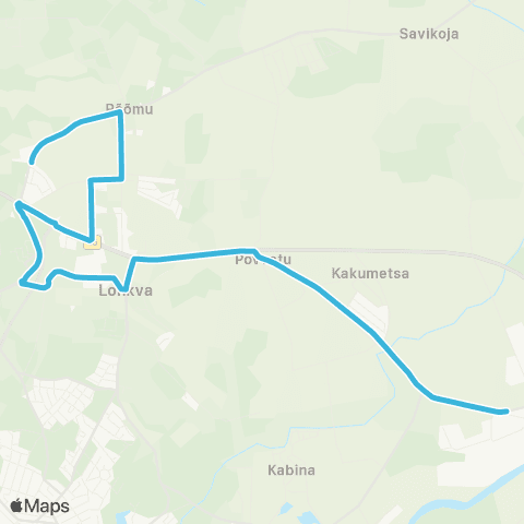 HANSABUSS AS Salu Tee - Tuuleaasa Tee - Soojuse Tee - Luunja Kool map
