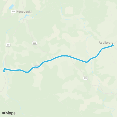 HANSABUSS AS Kääpa - (Halliku) - (Assikvere) map
