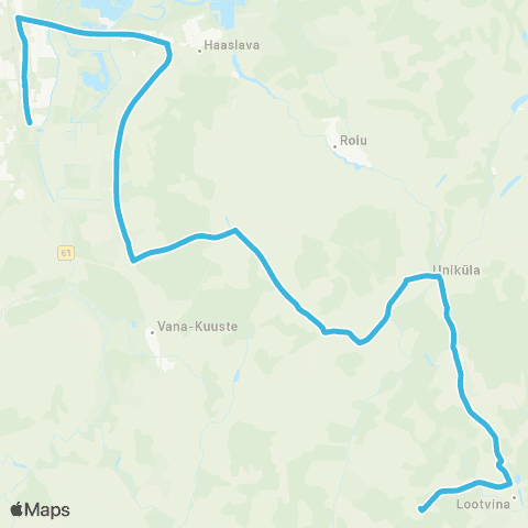 HANSABUSS AS (Annuka Põik) - Ignase - Suurekivi - Männi map