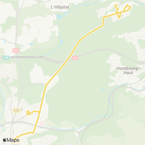 Transavold Gare routière map