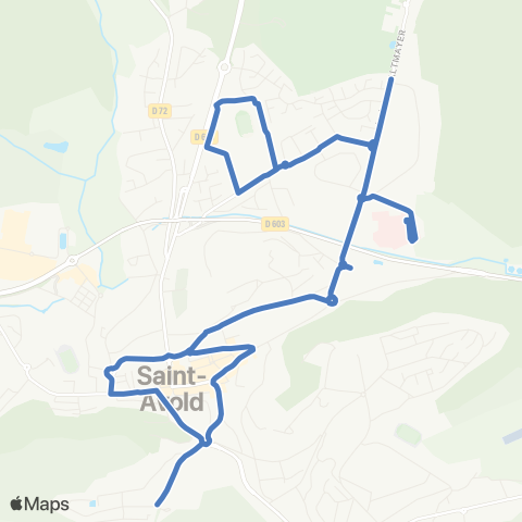 Transavold Navette Médicale map