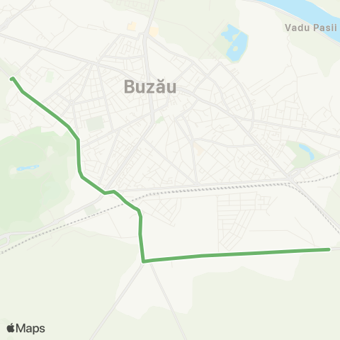 Trans Bus Buzău Micro 14 - Zona Industriala - Sos. Brailei map
