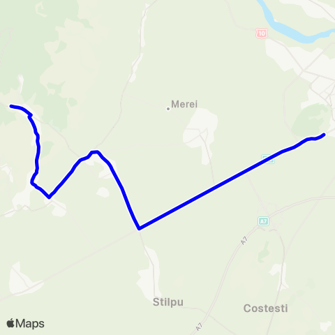 Trans Bus Buzău C.I.T Buzau - Sarata Monteoru map