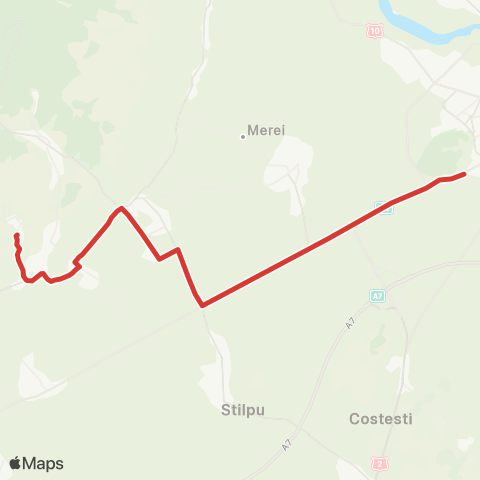 Trans Bus Buzău C.I.T. Buzau - Nenciulesti map