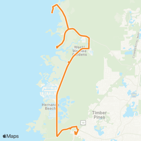 TheBus Route 9 map