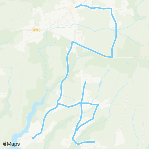 TBK Moëlan S. Kerveligen / Chef Bois (Ex M5 et M12) map