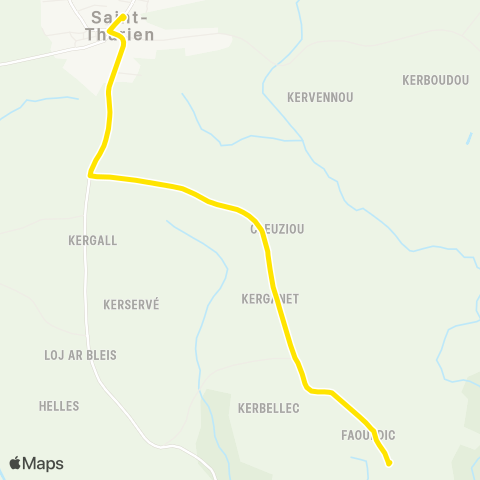 TBK École Saint-Thurien (Ex S7) map