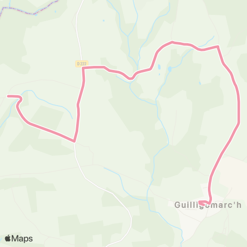 TBK École Guilligomarc'h map