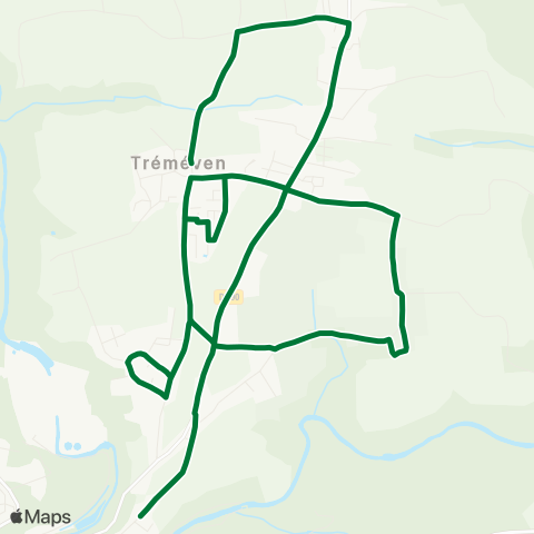 TBK École Tréméven (Ex T1) map