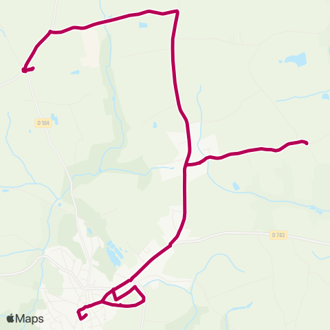 TBK Écoles Riec-sur-Belon (Ex R9) map