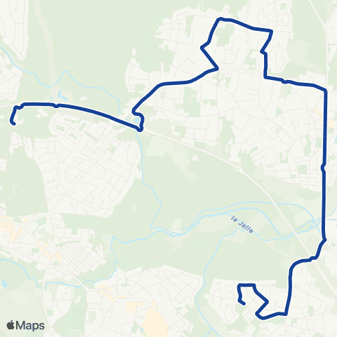 TBM - Lignes ScoDi Scodi S21 map