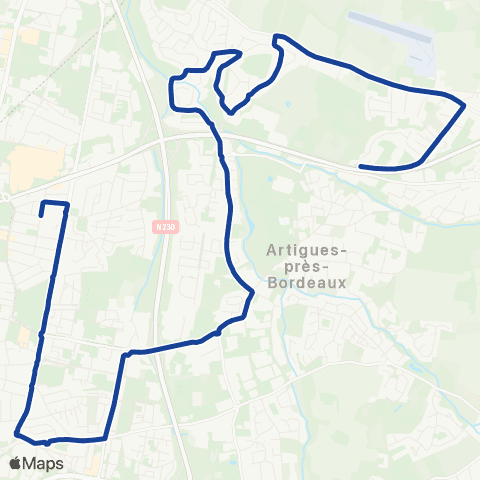 TBM - Lignes ScoDi Scodi S03 map