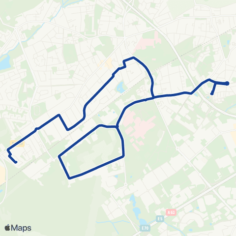 TBM - Lignes ScoDi Scodi S40 map