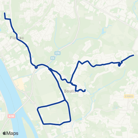 TBM - Lignes ScoDi Scodi S05 map