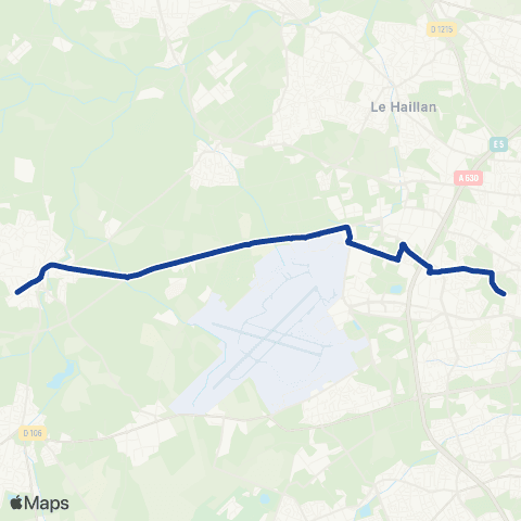 TBM - Lignes ScoDi Scodi S64 map