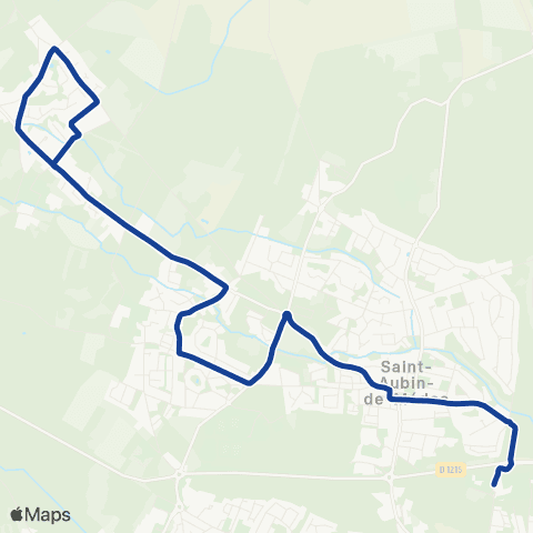 TBM - Lignes ScoDi Scodi S08 map