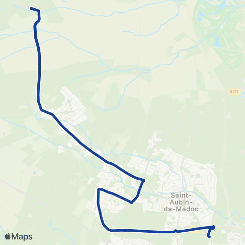 TBM - Lignes ScoDi Scodi S09 map